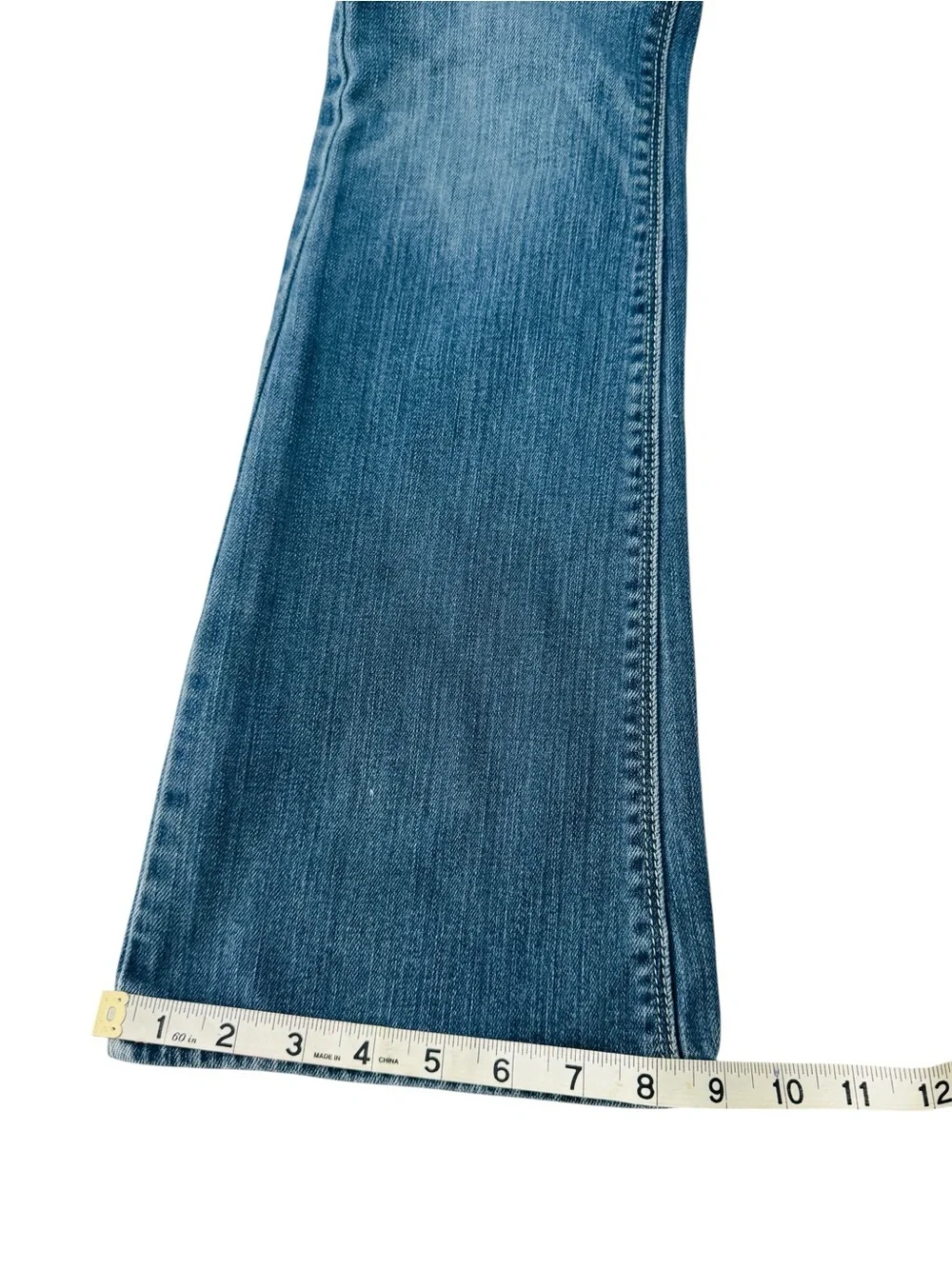 American Eagle Artist Bootcut Jeans Womens 4 Stretch Medium Wash Low Rise Y2K